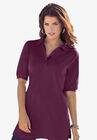 Oversized Polo Tunic, DARK BERRY, hi-res image number null