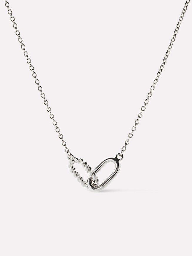 Juniper Silver Pendant Necklace, SILVER, hi-res image number 0