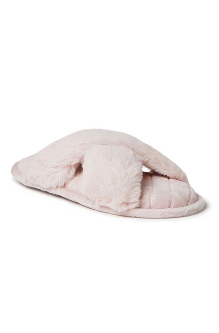 crossband slide slipper