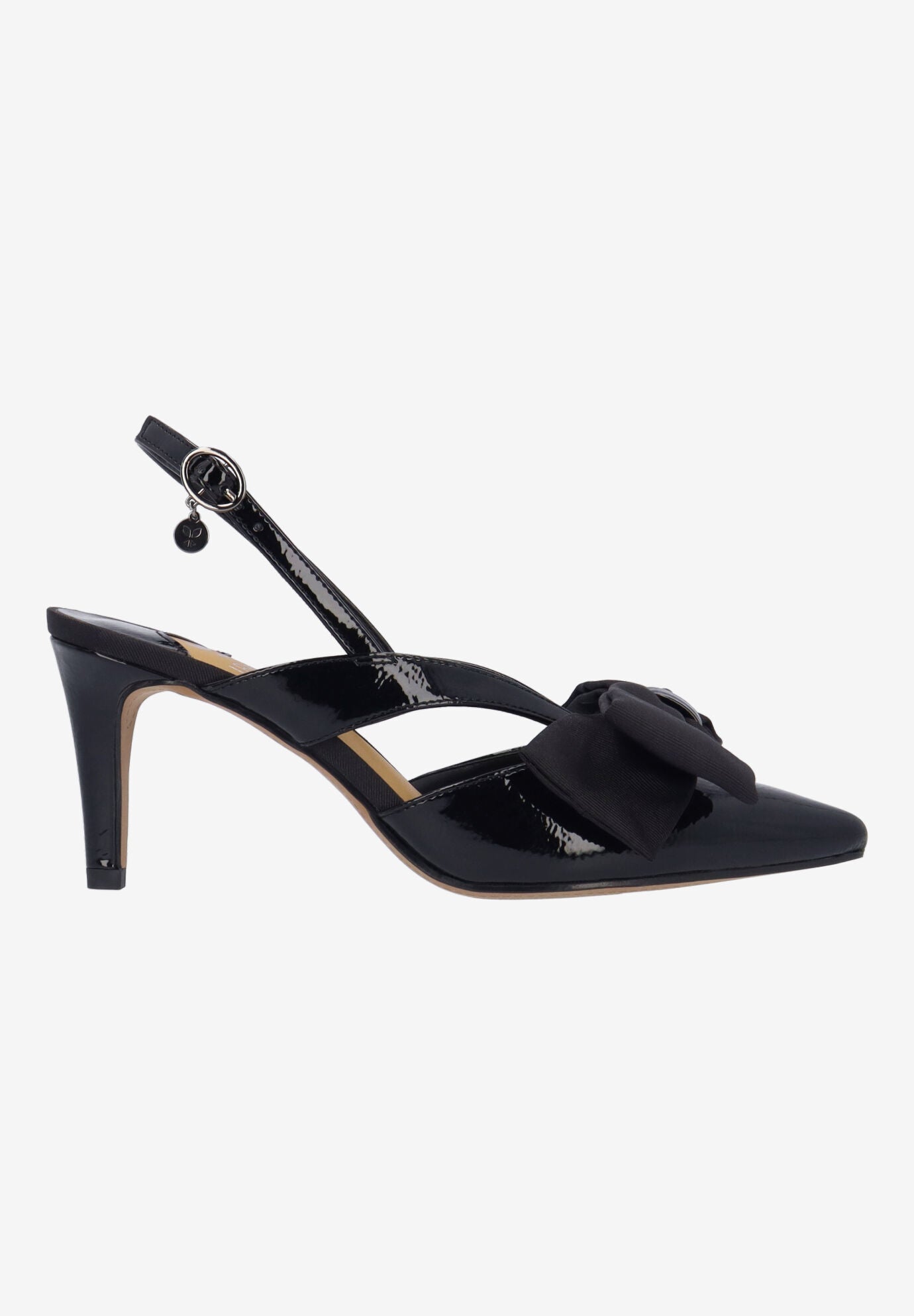 Morigen Slingback Pump, BLACK, alternate image number 3