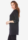 Ultrasmooth® Fabric Rhinestone-Embellished Tunic, , alternate image number null