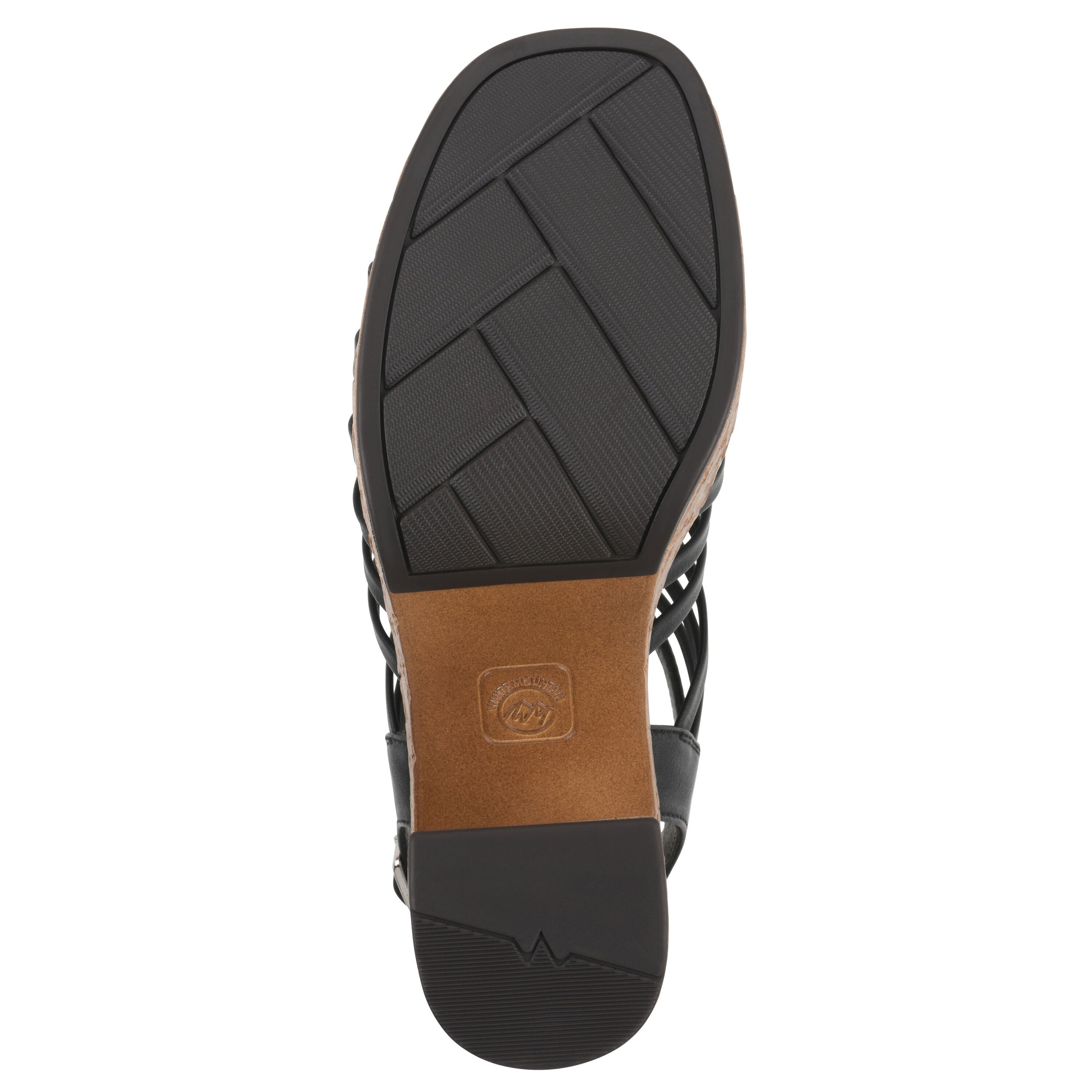 Barbea Platform Sandal, BLACK SMOOTH, alternate image number 5