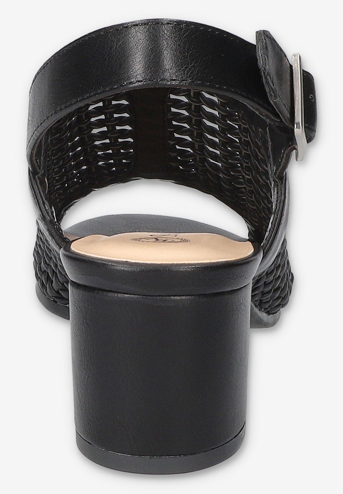 Adley Block Heel Sandals, BLACK, alternate image number 3