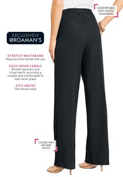 Plus Size Wide Leg Bend Over® Pant