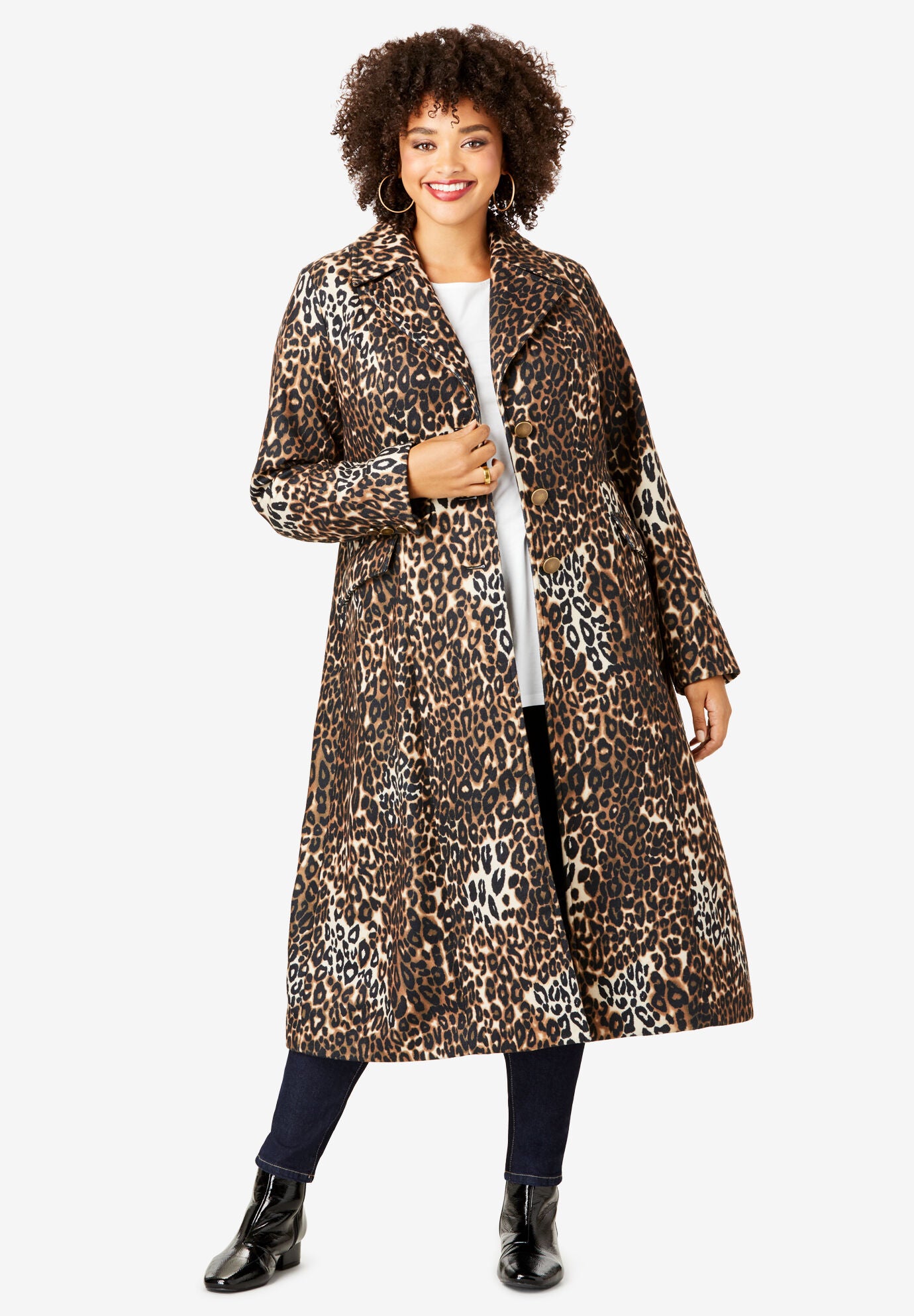 roamans plus size coats