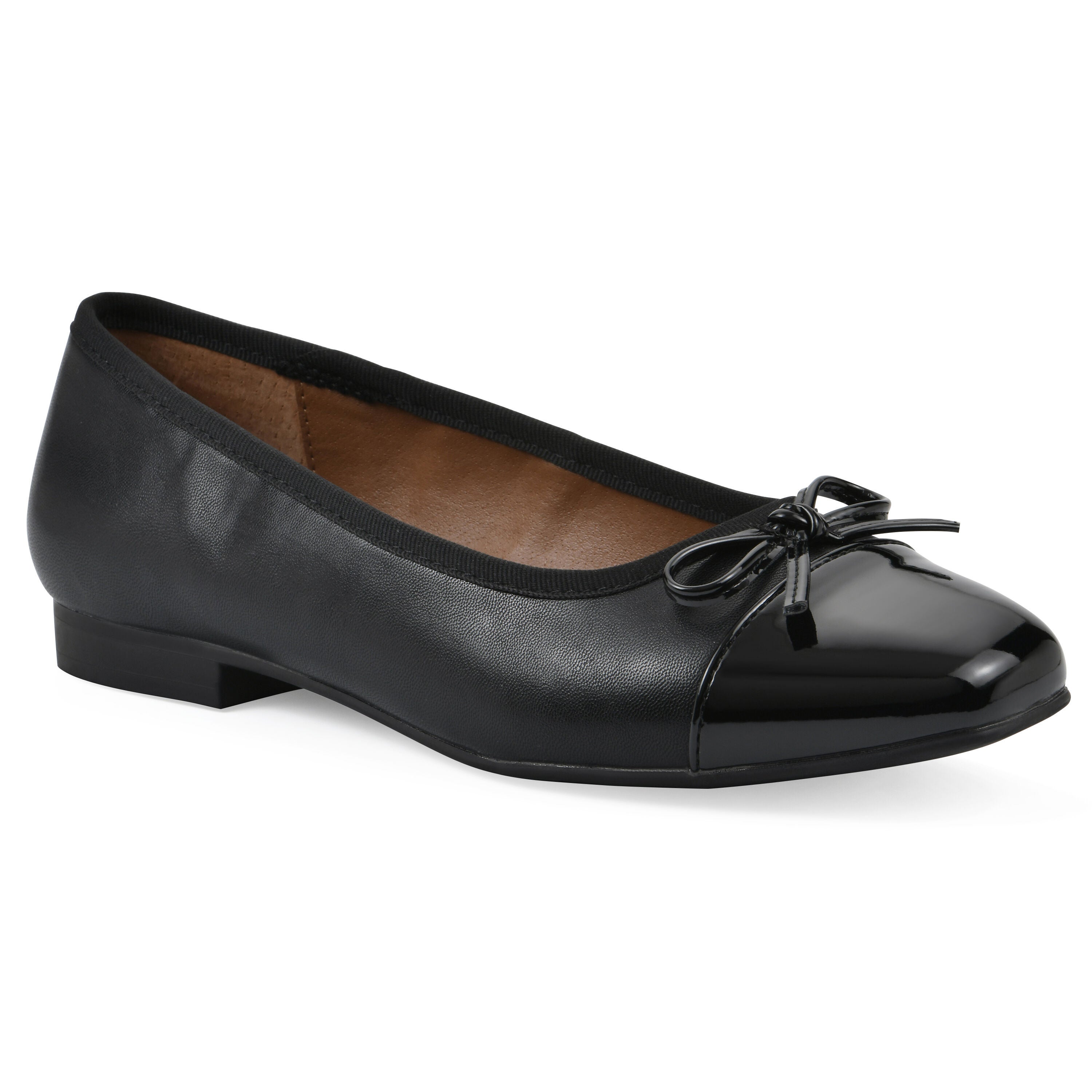 Bocci Ballet Flat, BLACK BLACK SMOOTH, hi-res image number 0