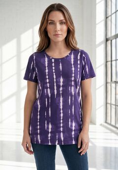 Plus Size Cotton Ultimate Crewneck Tee
