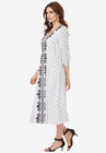 Embroidered Long Dress, , alternate image number null