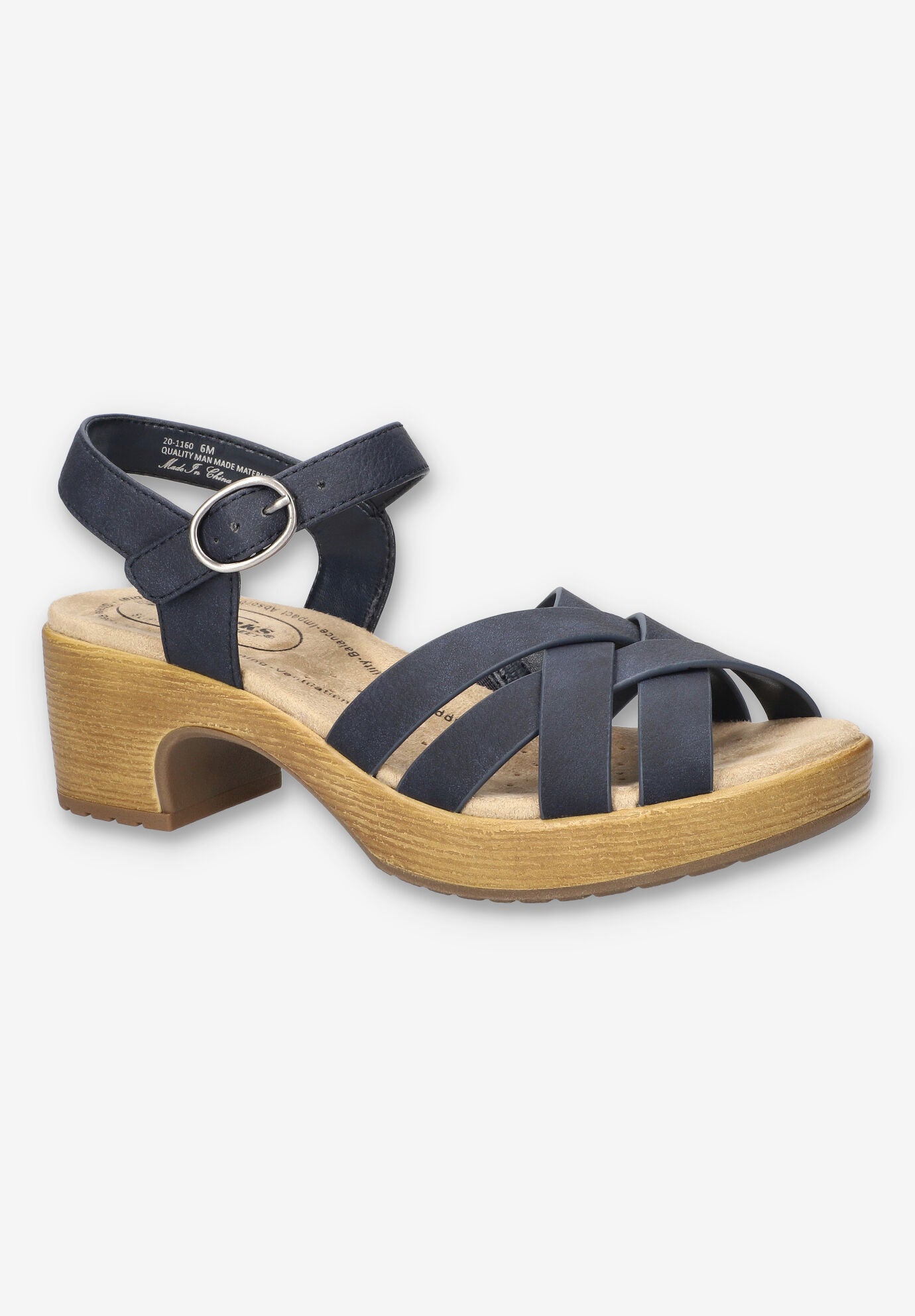 Miyah Slip-Resistant Sandal, NAVY, hi-res image number 0