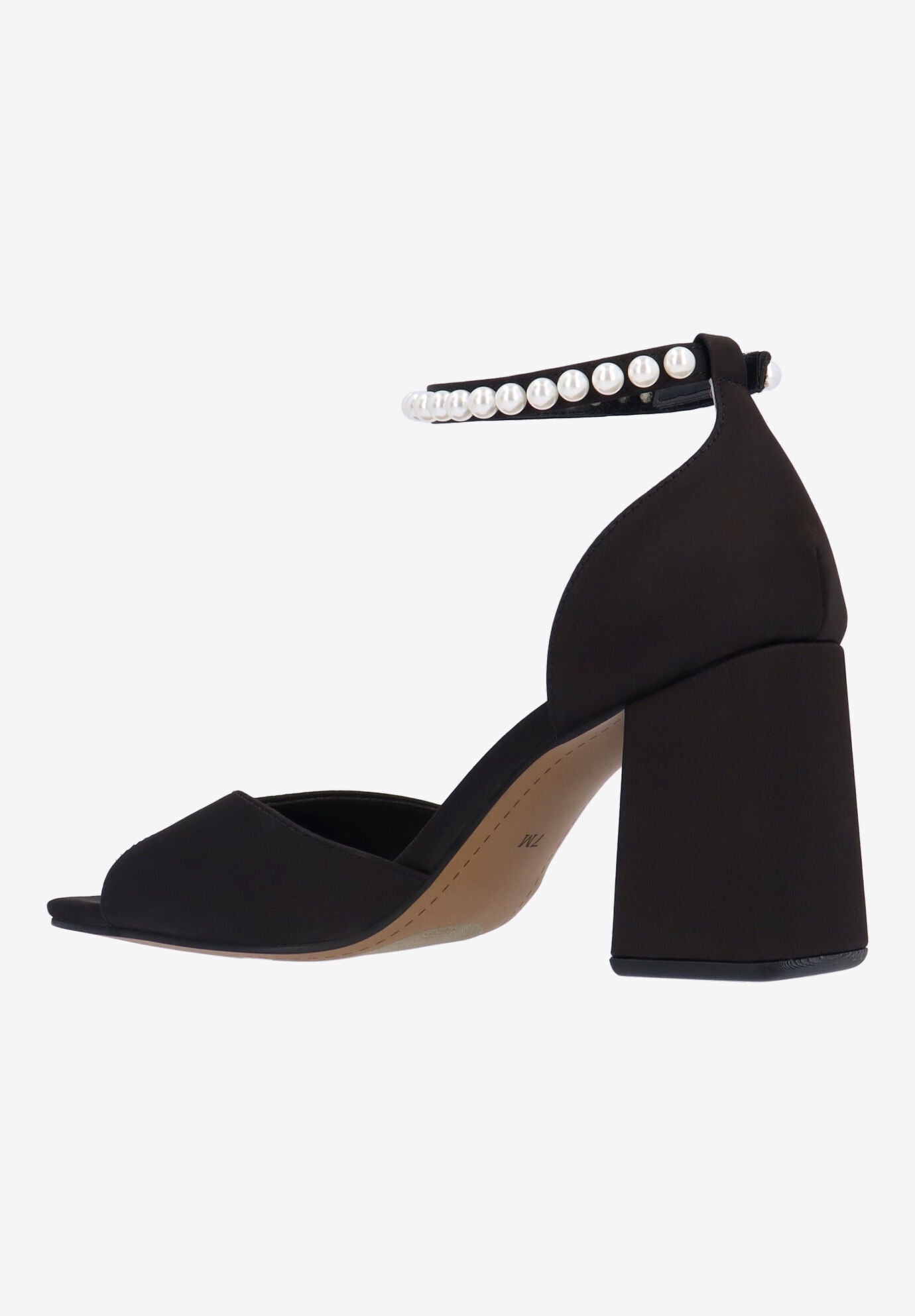 Nerida Ankle Strap Sandal, BLACK, alternate image number 5