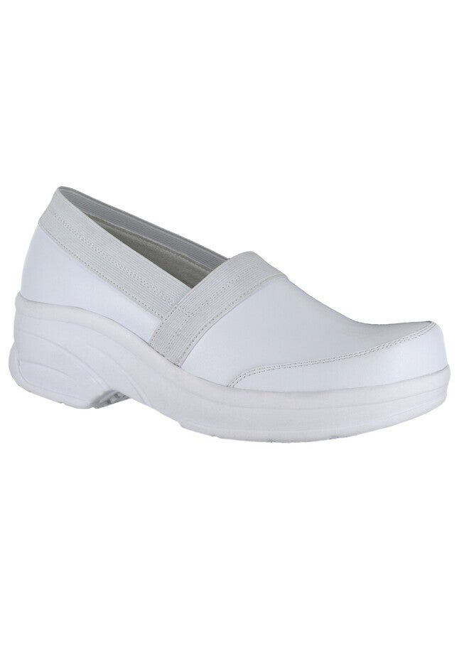 Attend Slip-Ons by Easy Works by Easy Street®, WHITE, hi-res image number null