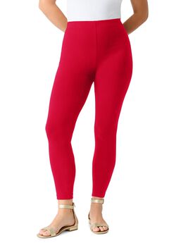 Plus Size Essential Stretch Ankle Length Pull-On Legging