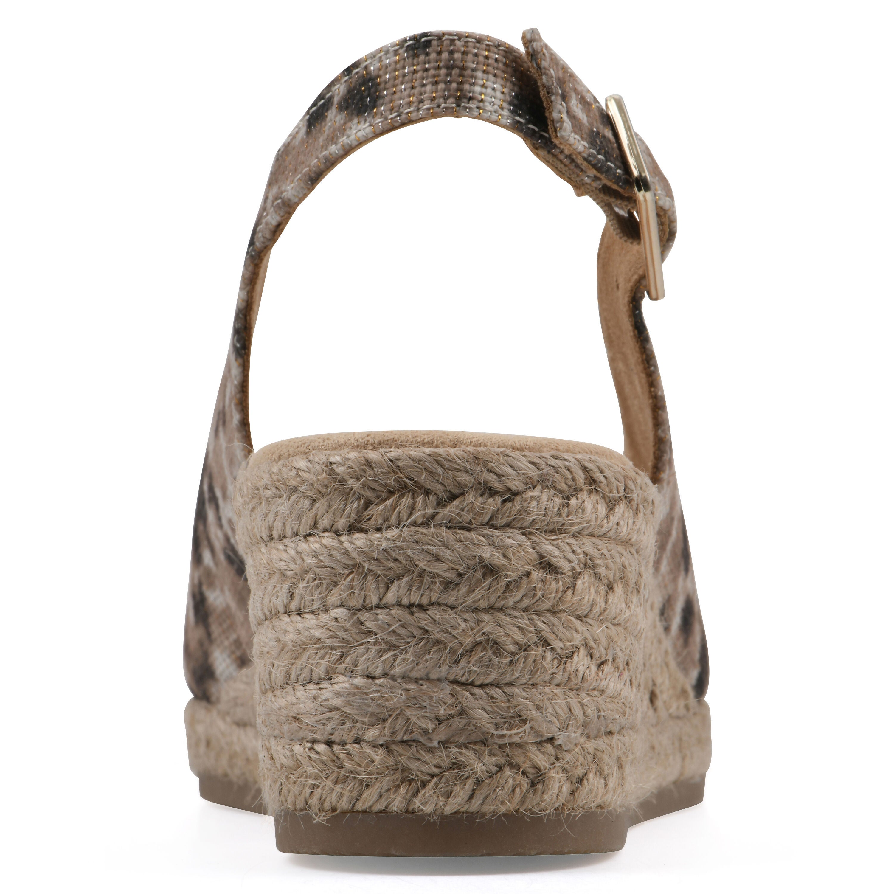Maize Espadrille Wedge, METALLIC LEOPARD, on-hover image number 1