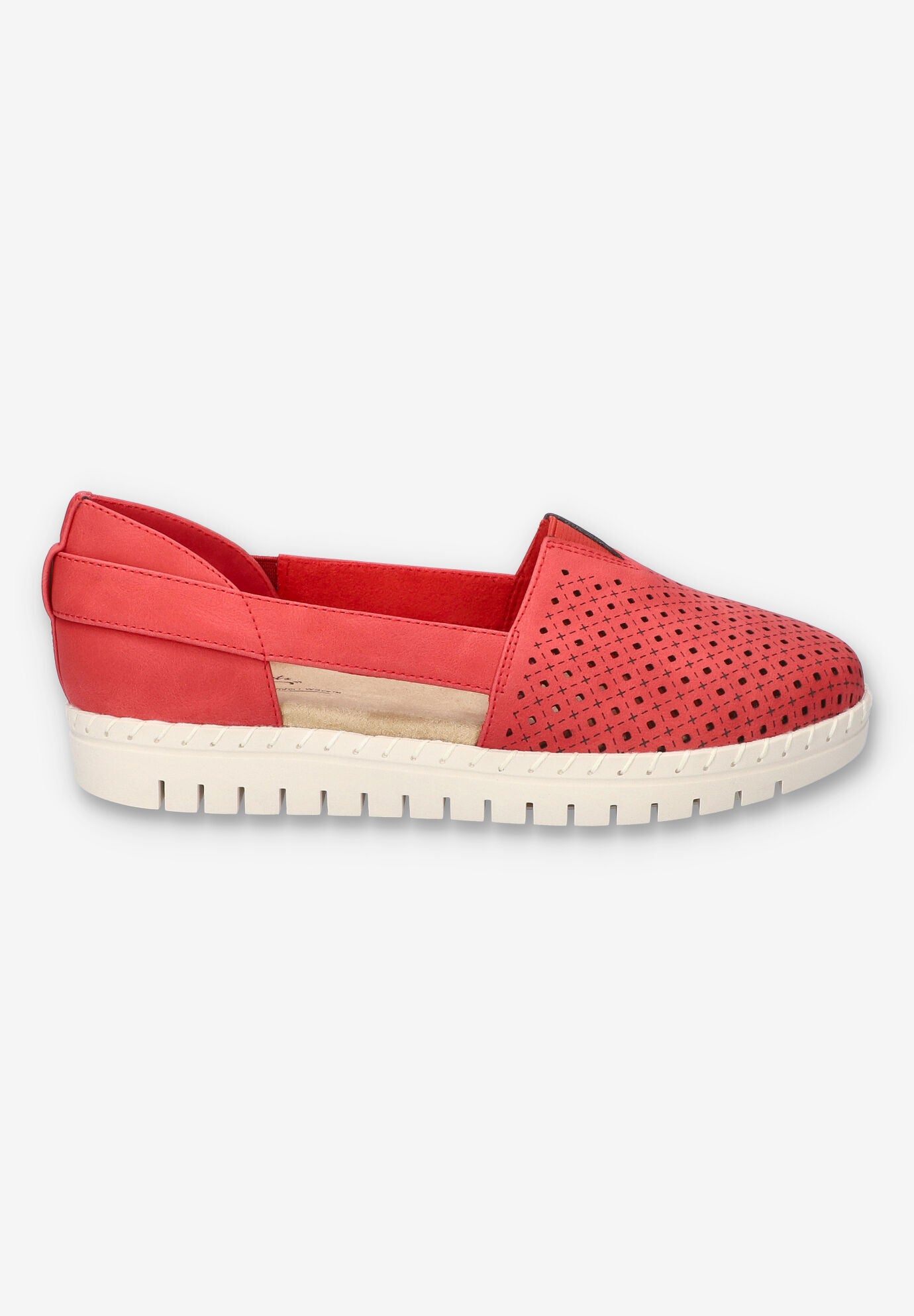 Fedra Comfort Flat, RED, alternate image number 2