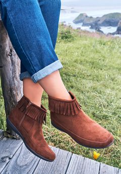 Black Booties For Wide Feet