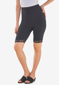 Essential Stretch Lace-Trim Short