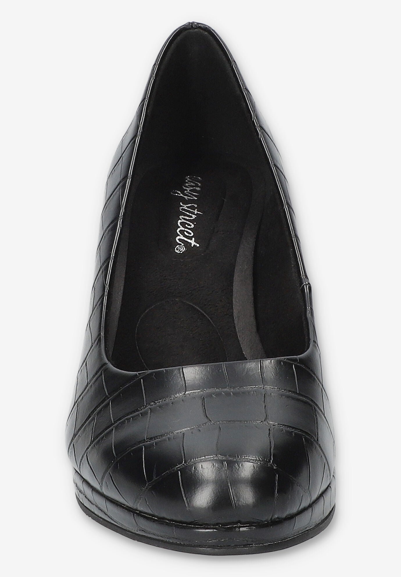Equinox Platform Pump, BLACK CROCO, alternate image number 3