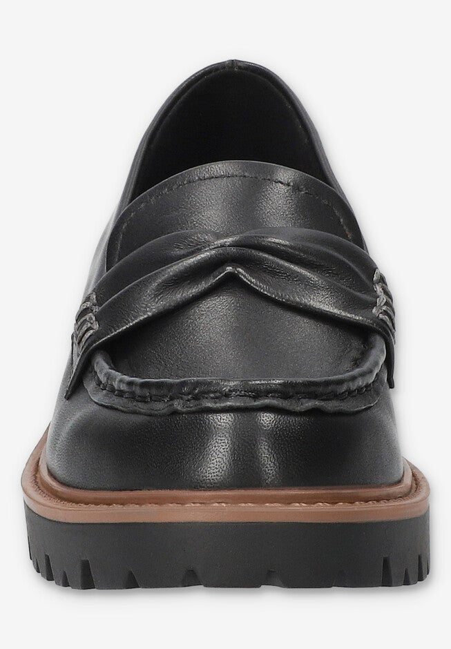 Avalon Loafer, BLACK LEATHER, alternate image number 3