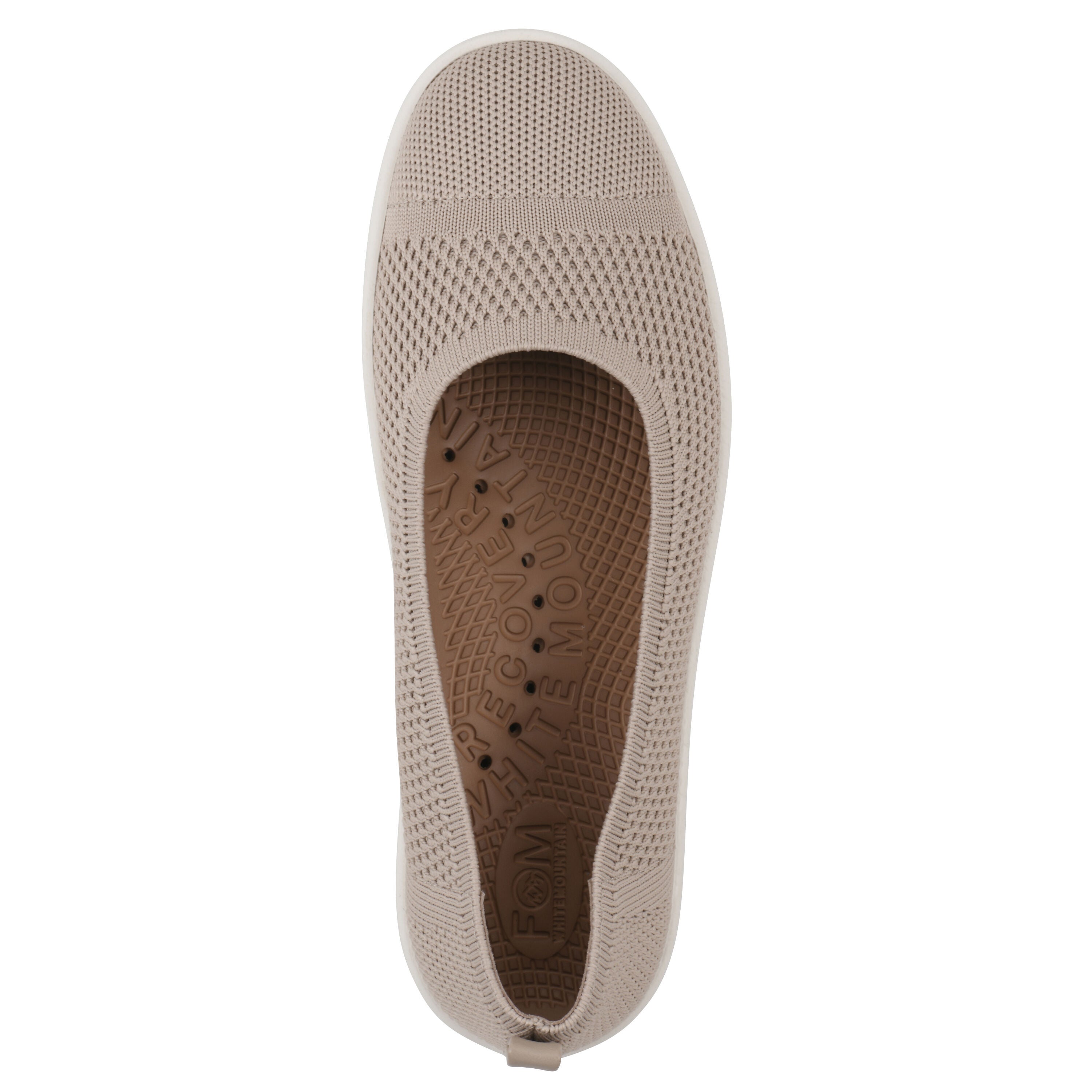 Naveen FOM Recovery Slip-On Sneaker, TAUPE FABRIC, alternate image number 4