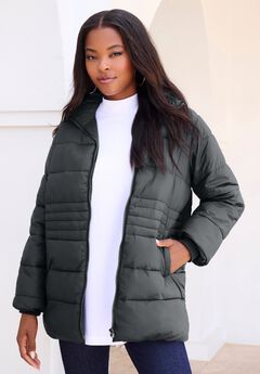 Quilted Lightweight Puffer Jacket
