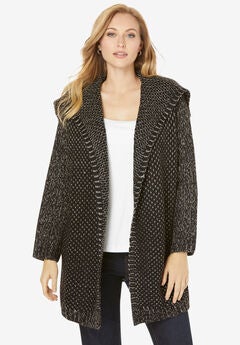 Marled Open Cardigan