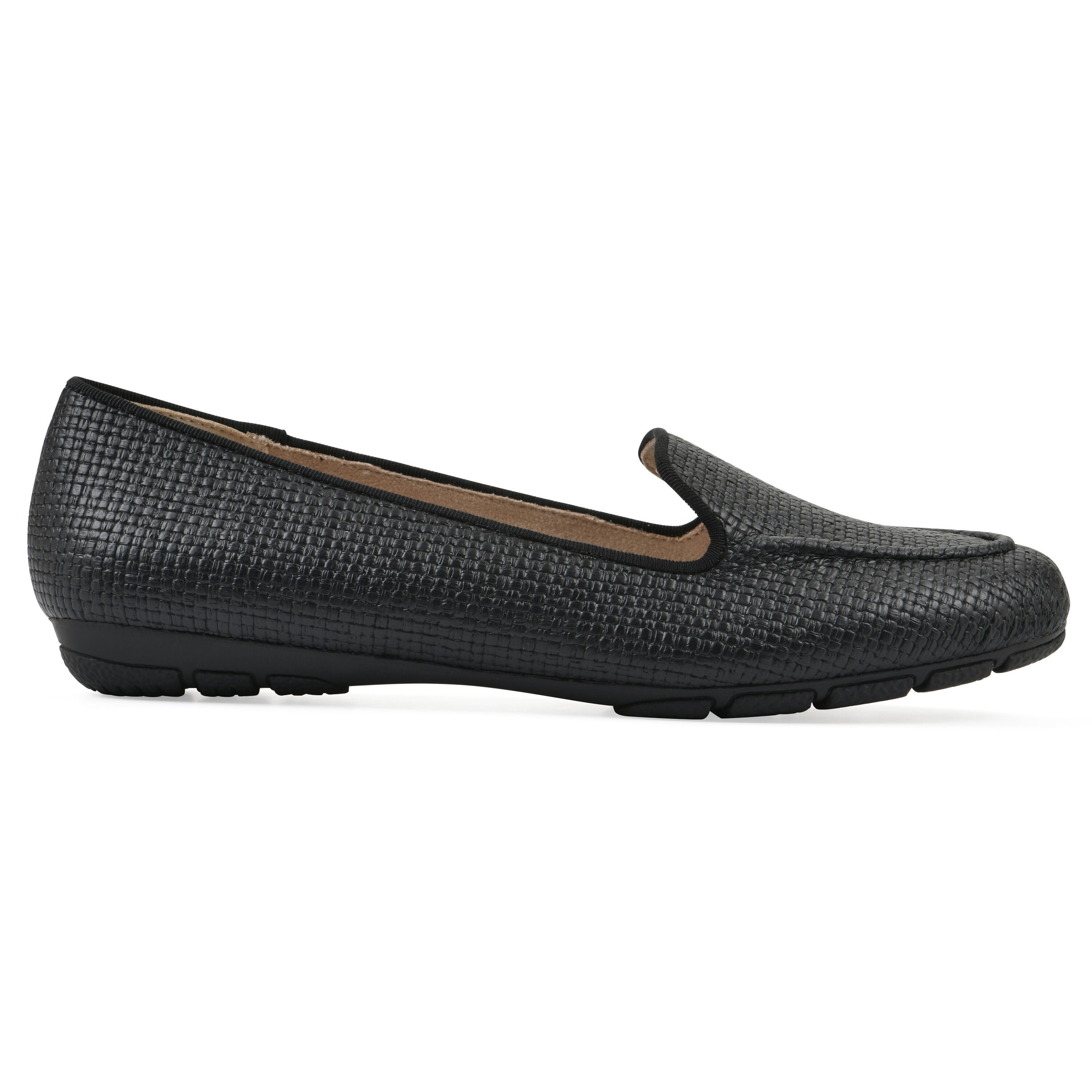 Gutsy Moc-Loafer, BLACK RAFFIA, alternate image number 2