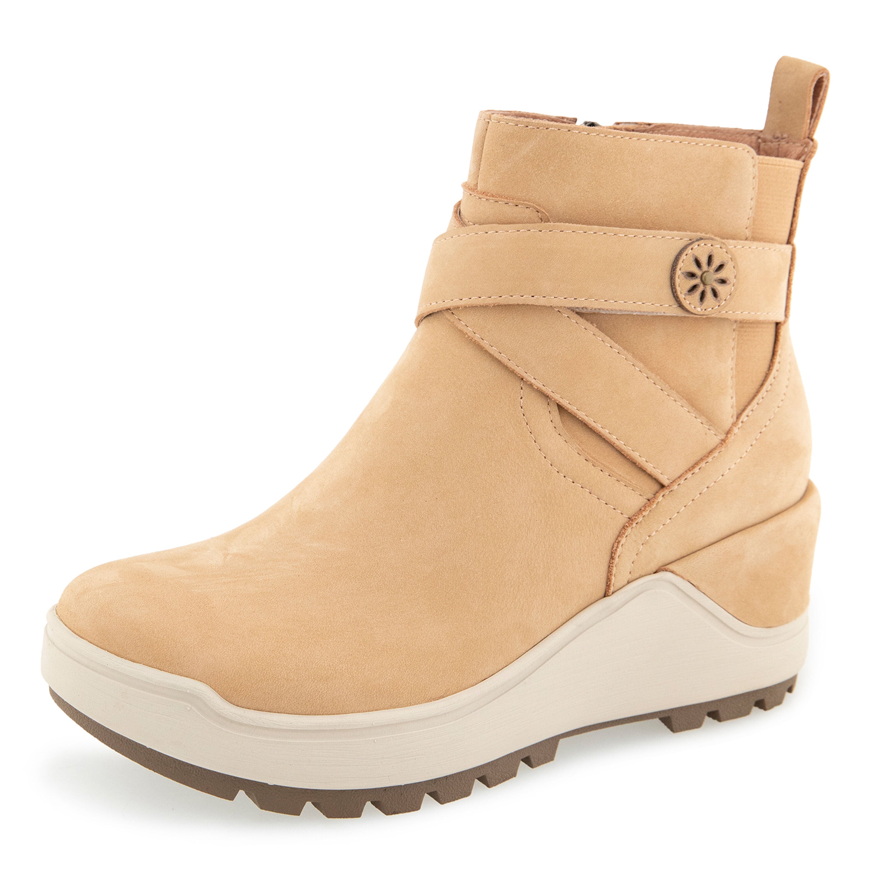 Pattie Water Resistant Casual Boot, TAN, alternate image number 6