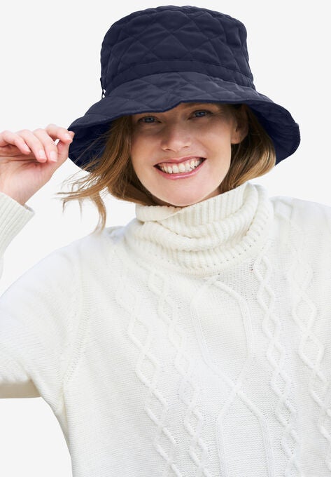 Quilted Bucket Hat, , alternate image number null