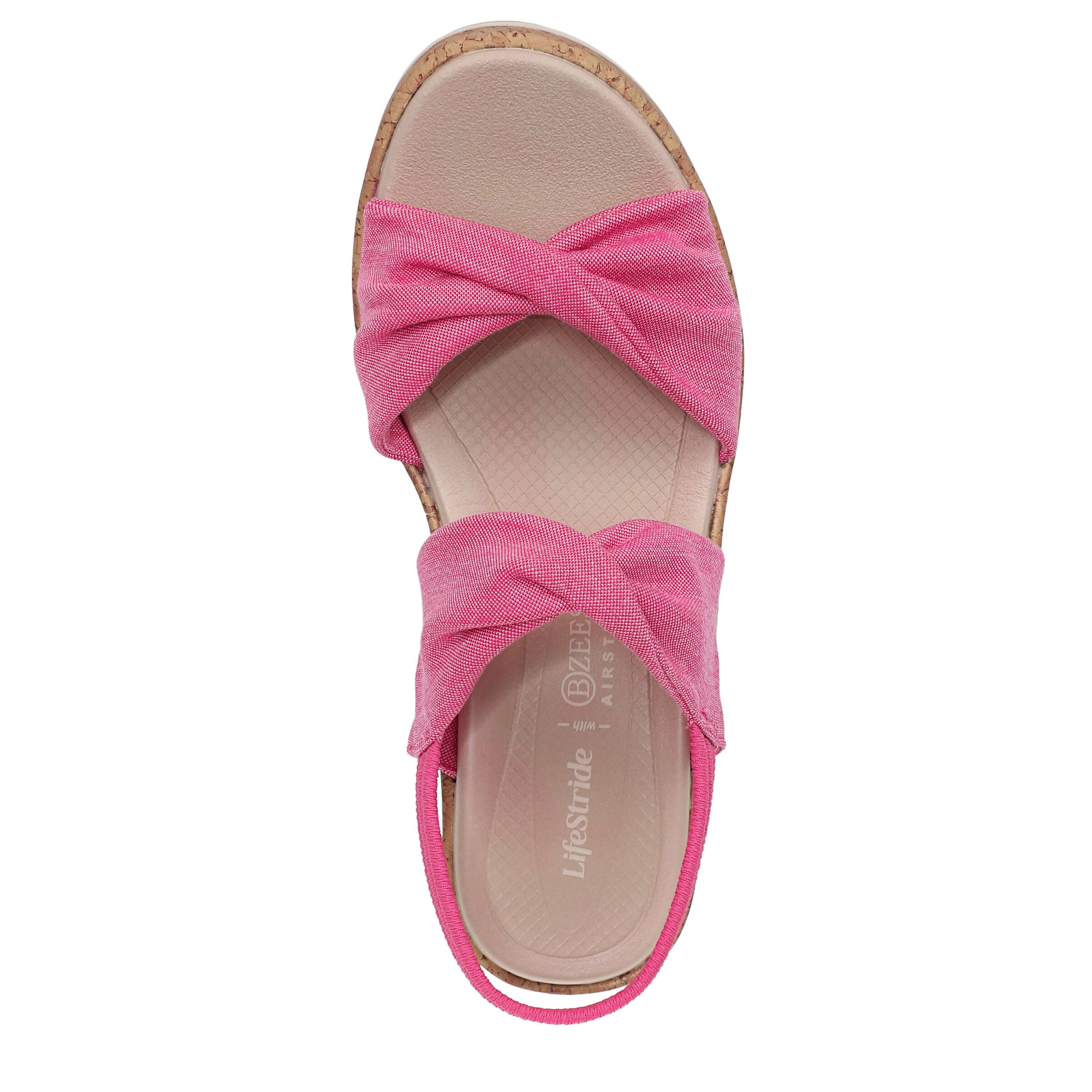 Riley Slingback Wedge Sandal, FRENCH PINK, alternate image number 6