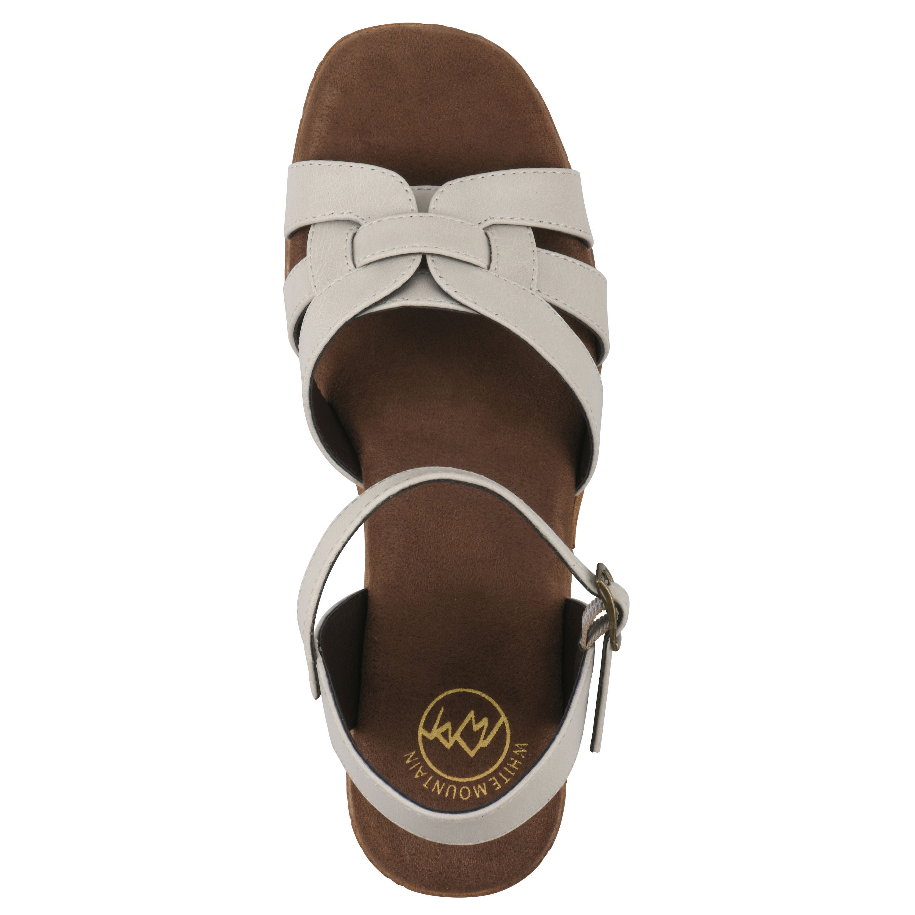 Barista Platform Sandal, CREAM SMOOTH, alternate image number 4