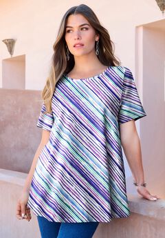 Ultimate Swing Tee with Keyhole Back