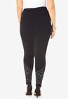 Geometric-Studded Legging, , on-hover image number null