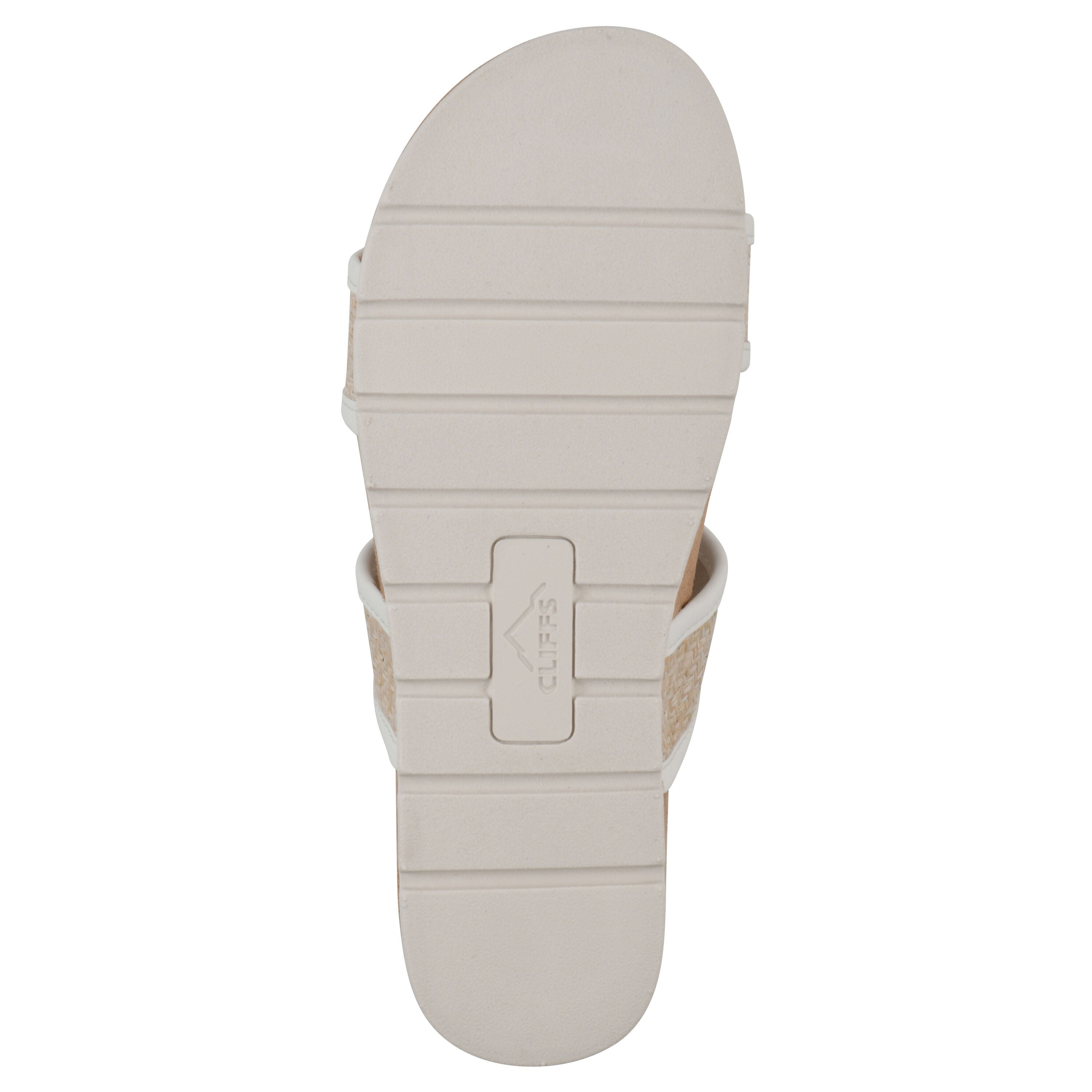Tropical Slide Sandal, WHITE SMOOTH, alternate image number 5