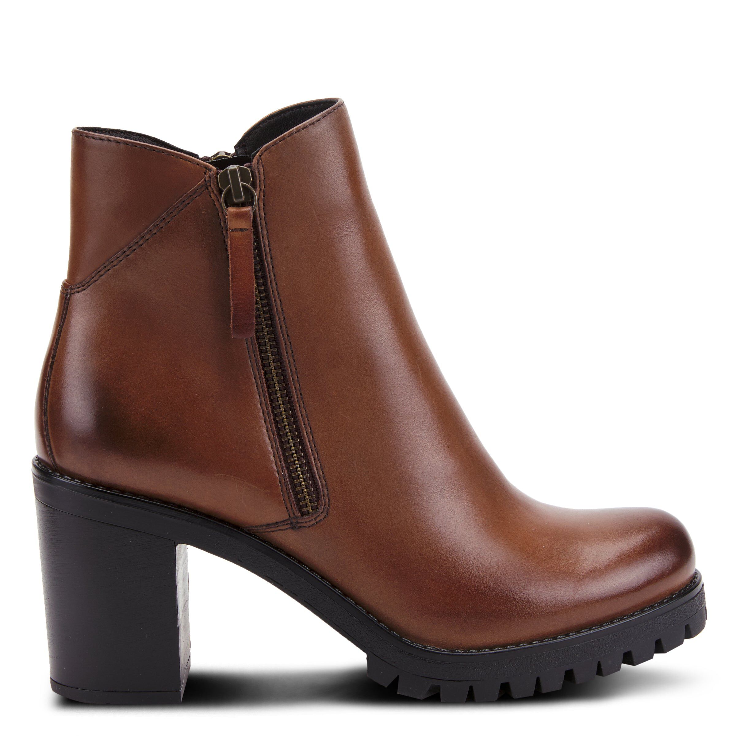 Dealey Booties, BROWN, alternate image number 4