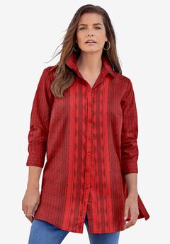 Red Fashion Tops