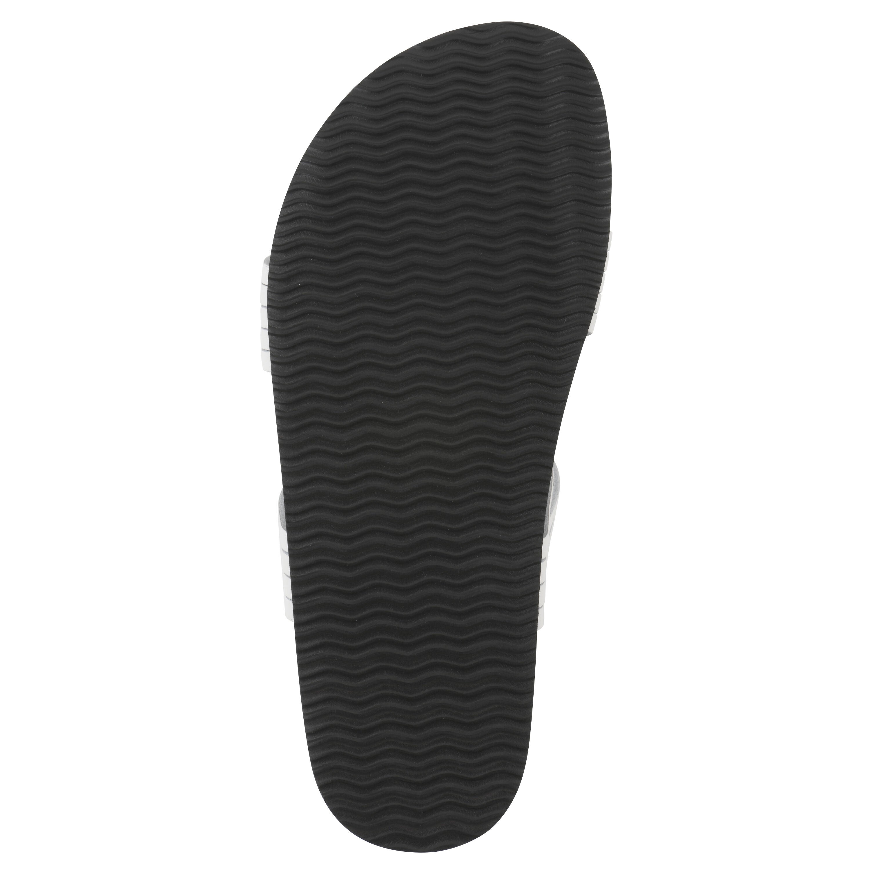 Halicore Footbeds Sandal, WHITE LEATHER, alternate image number 5