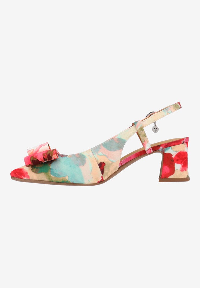 Greer Slingback Pump, PINK, alternate image number 5