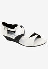 Lizzy Sandal, BLACK WHITE, hi-res image number null