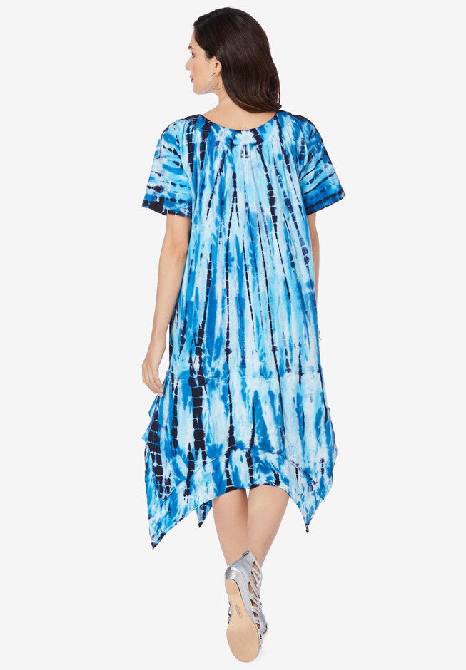 Stud-Embellished Shirtdress, , on-hover image number 1