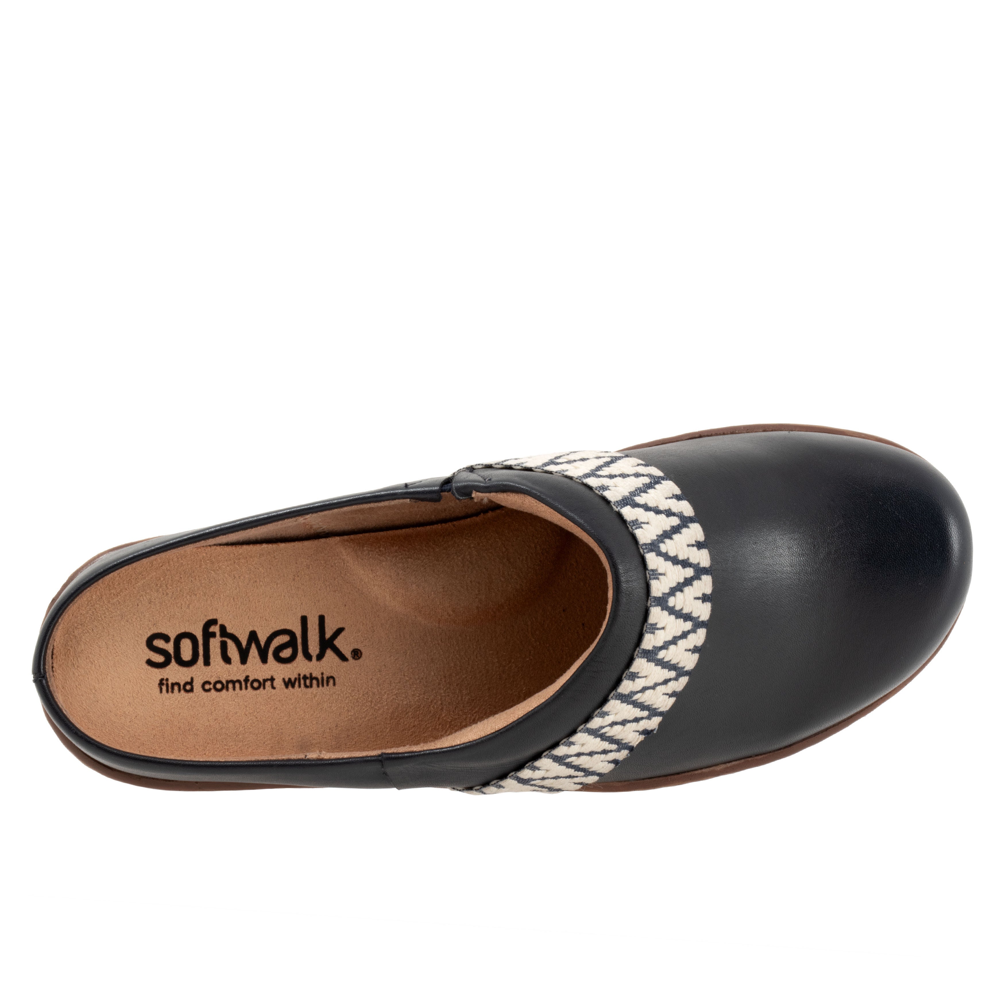 Marion Clog, NAVY, alternate image number 3