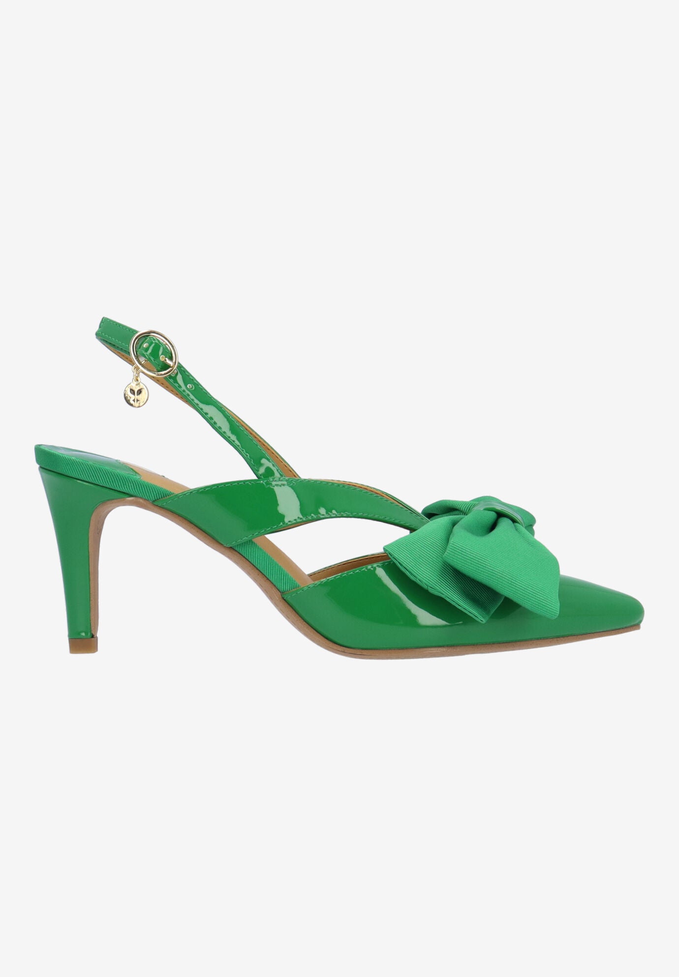 Morigen Slingback Pump, GREEN, alternate image number 3
