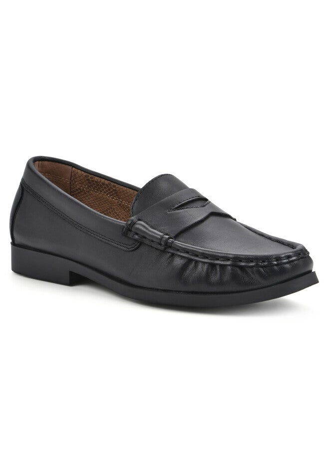 Cashews Casual Flat, BLACK LEATHER, hi-res image number 0