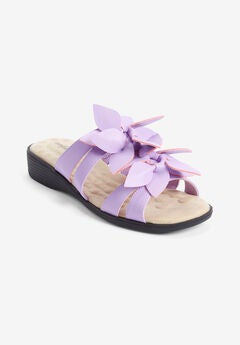 Wide Width Slide Sandals