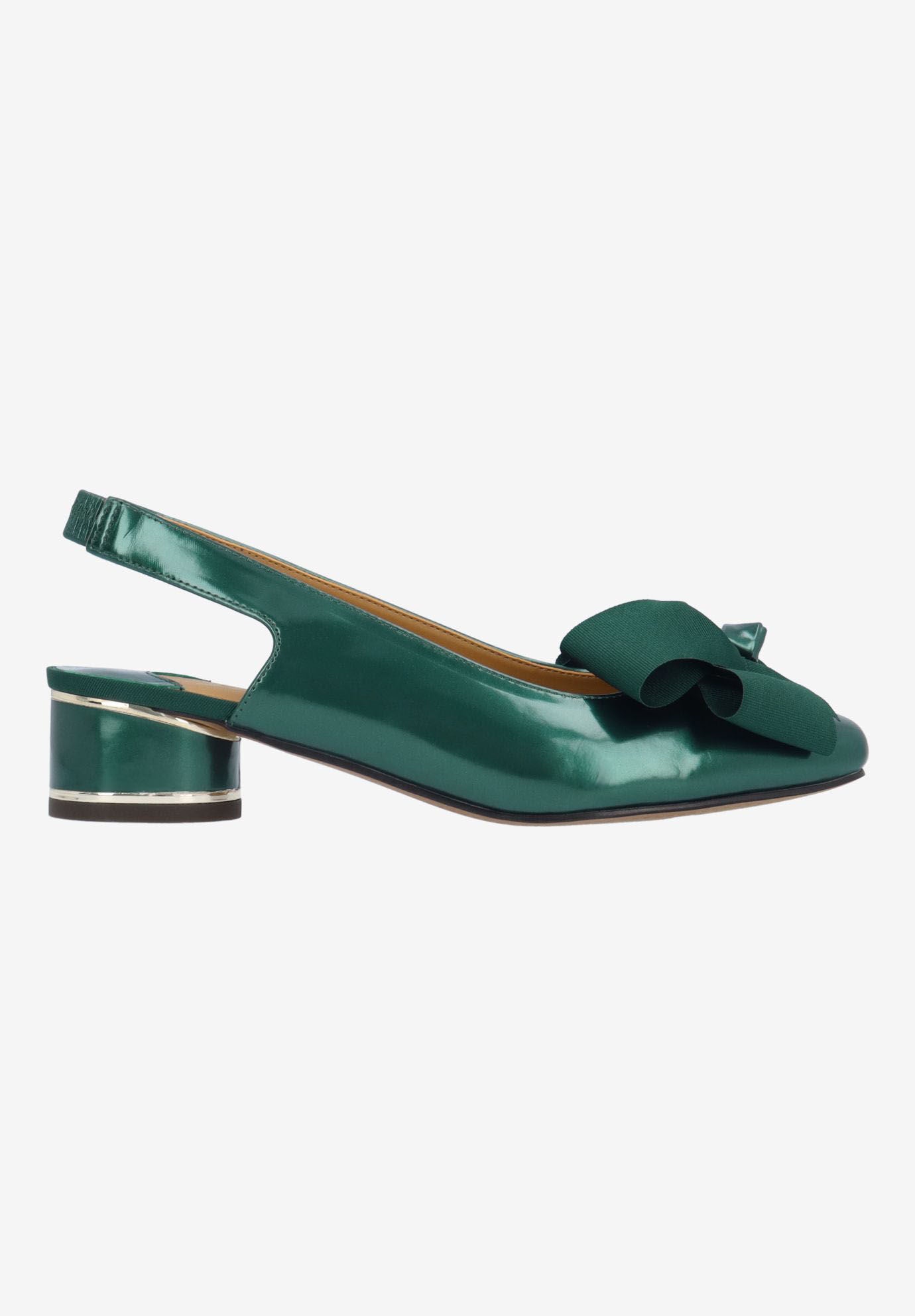 Lazule Slingback Pump, EMERALD GREEN, alternate image number 3