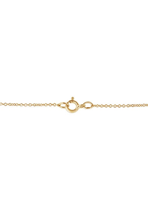 Yellow Flashed Sterling Silver Champagne Diamond Filigree Cross Pendant Necklace, , alternate image number null