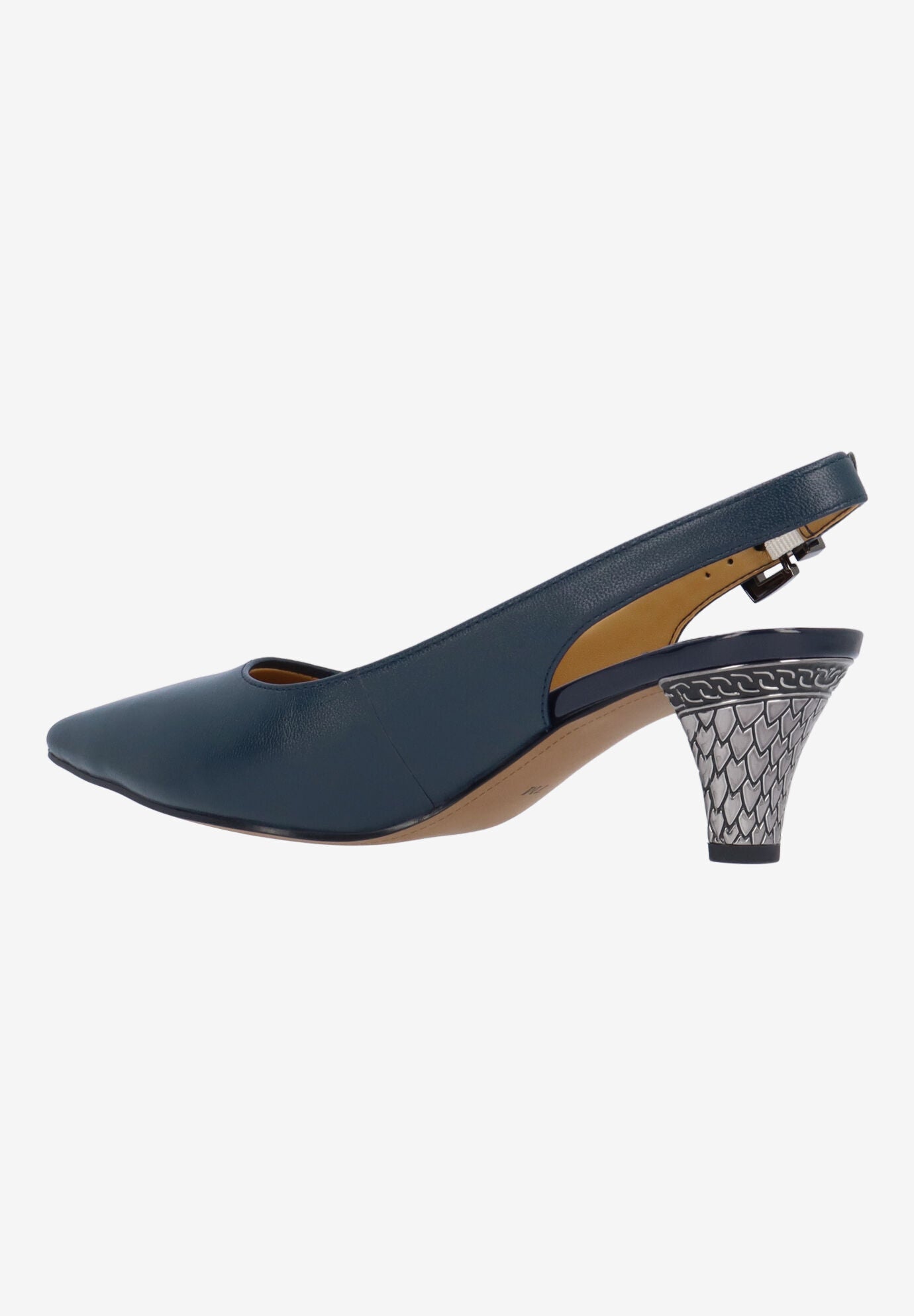 Mayetta Slingback Pump, NAVY, alternate image number 5