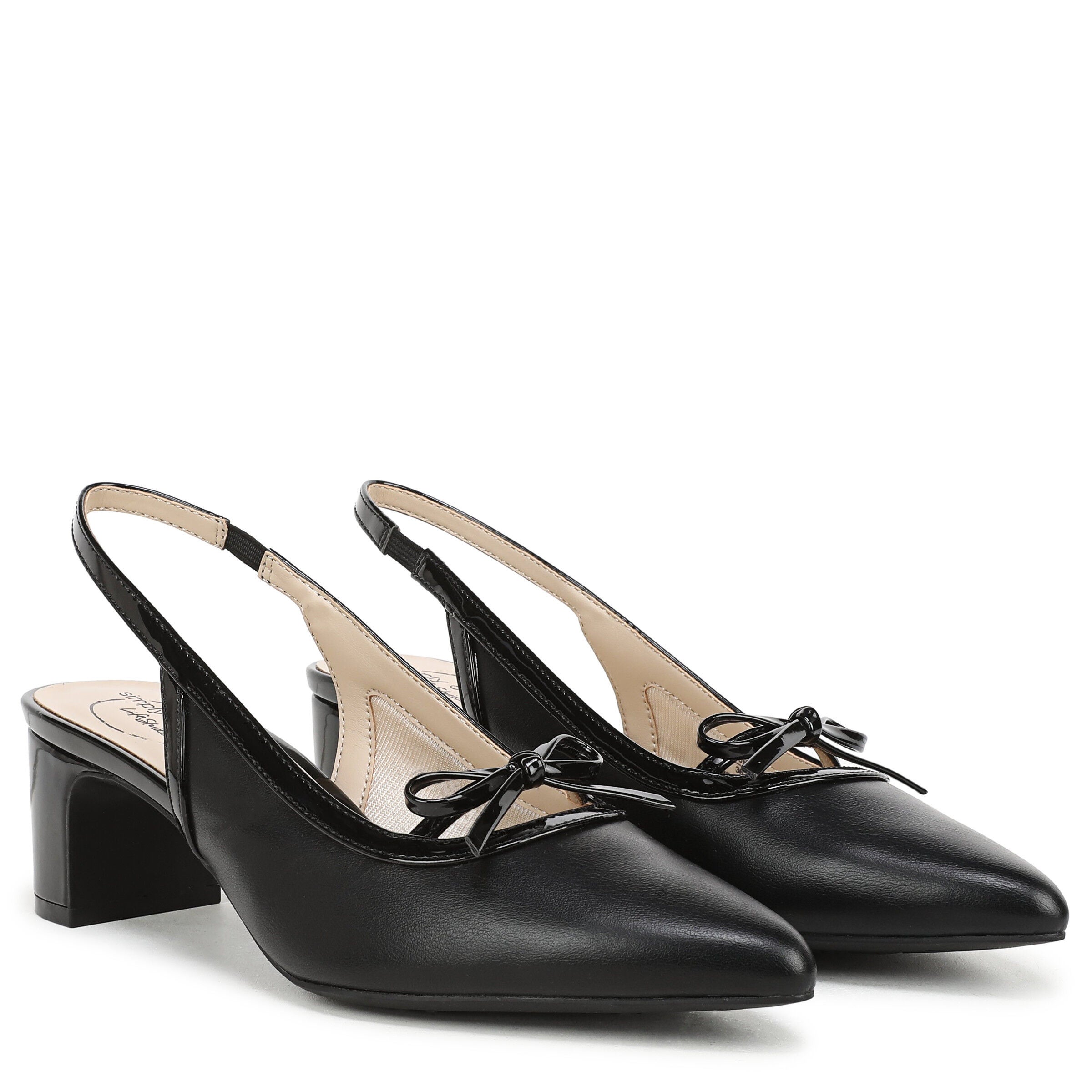 Maisy Slingback Pump, BLACK, alternate image number 2
