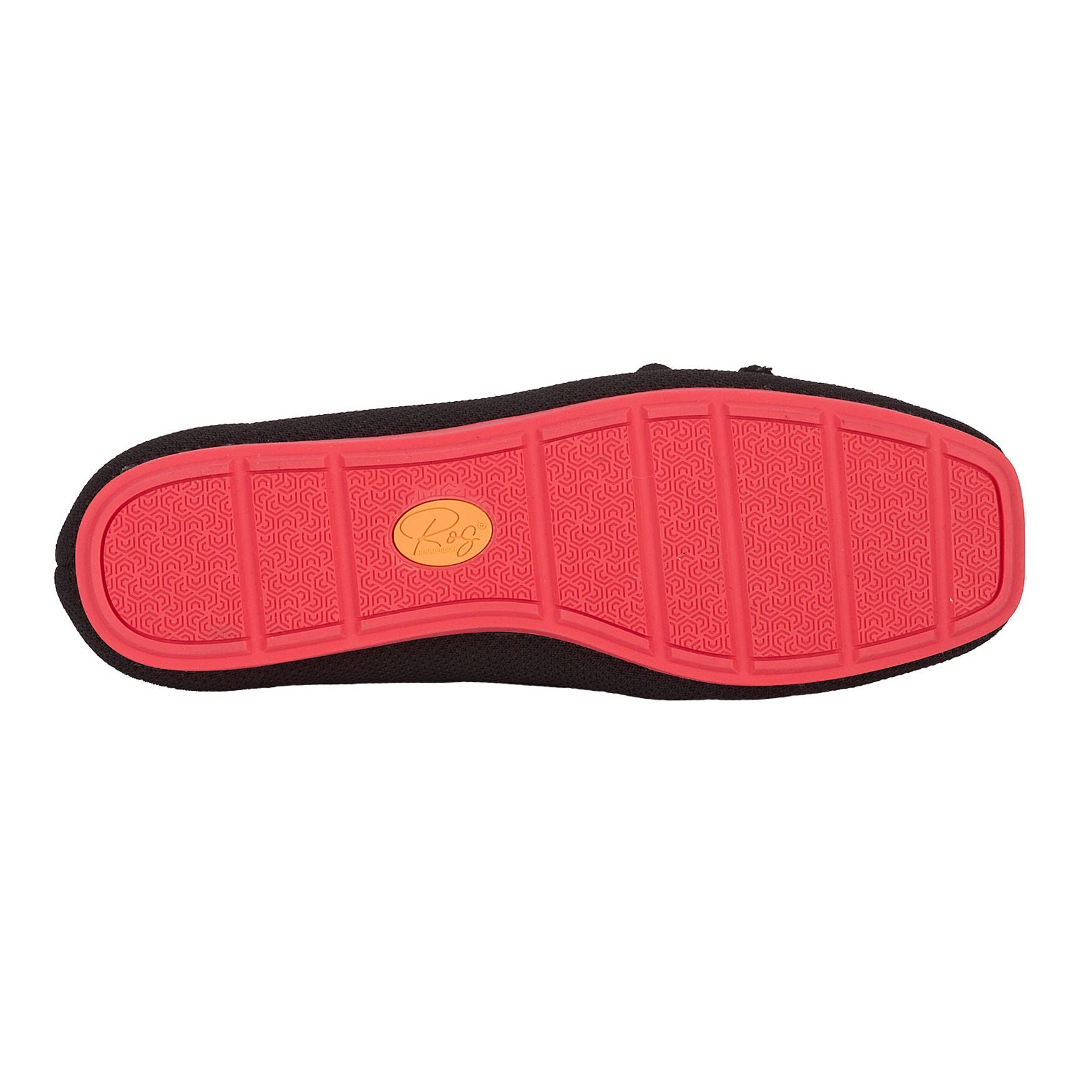 Neve Flat Knit Moccasin, BLACK KNIT, alternate image number 6