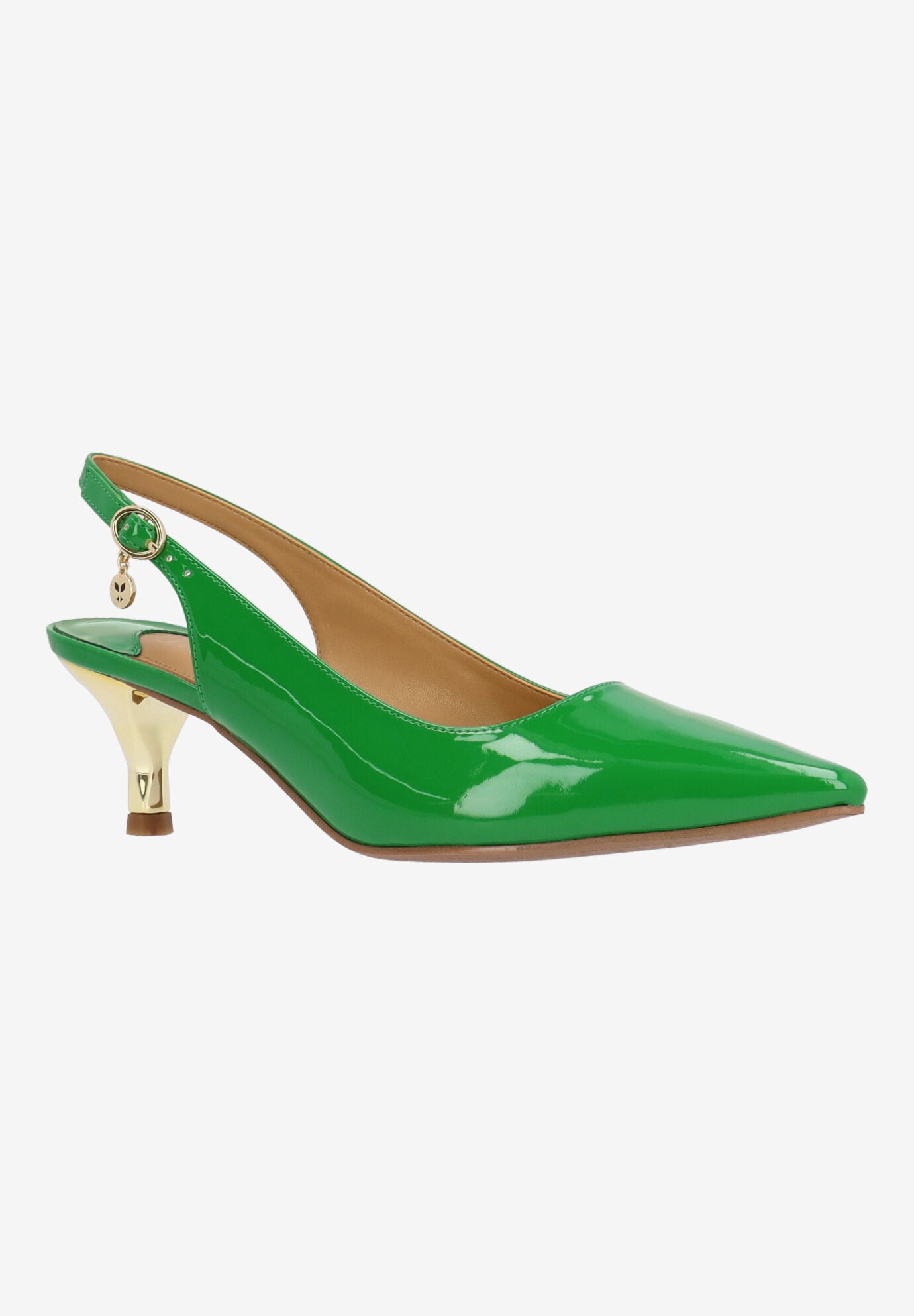 Ferryanne Pointy Toe Pump, GREEN, hi-res image number 0