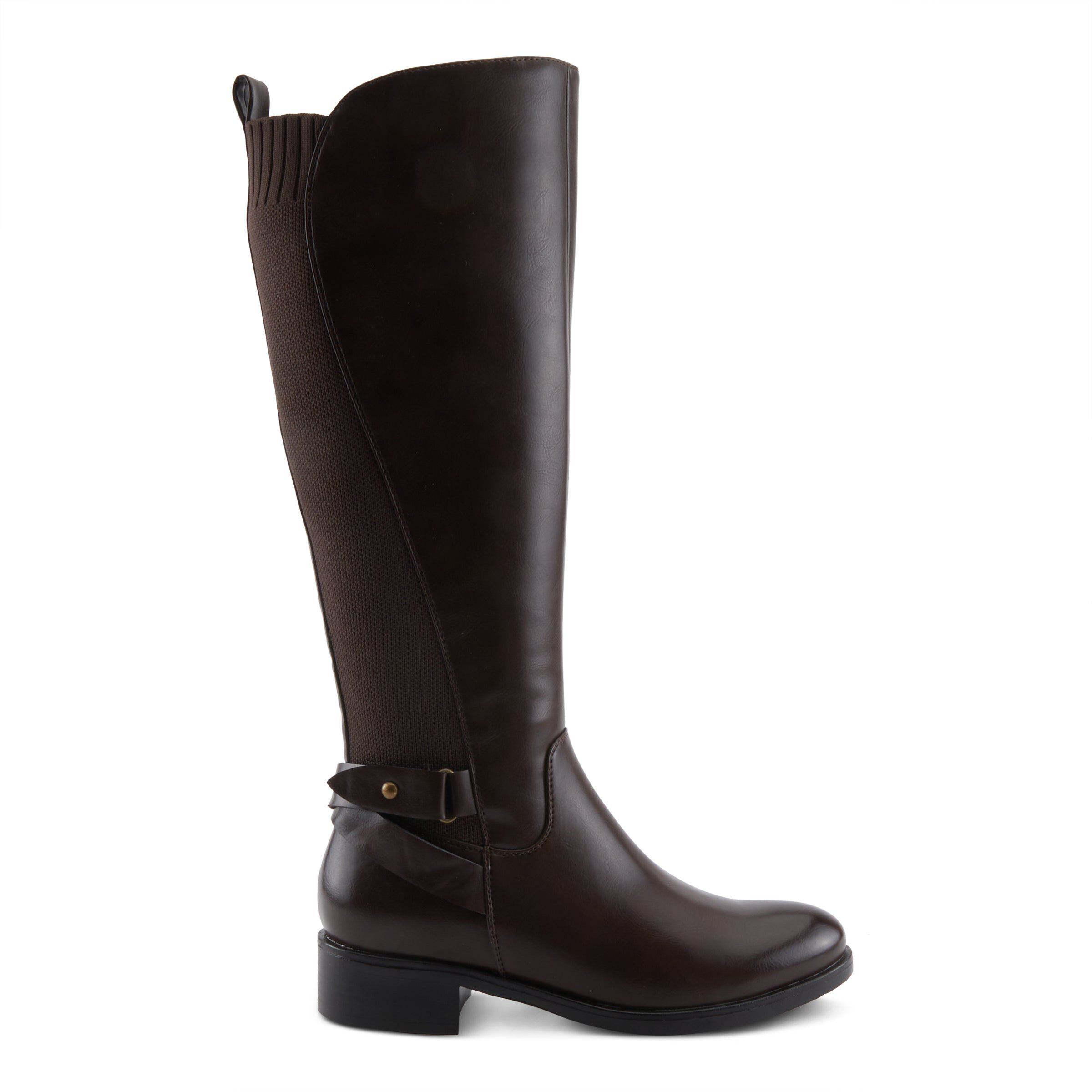 Papina Knee High Tall Boot, DARK BROWN, alternate image number 5